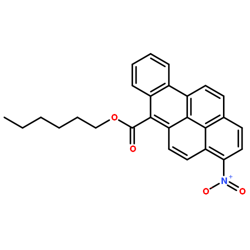 BENZO[A]PYRENE-6-CARBOXYLIC ACID, 3-NITRO-, HEXYL ESTER