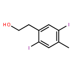 BENZENEETHANOL, 2,5-DIIODO-4-METHYL-