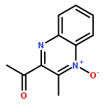 Ethanone, 1-(3-methyl-4-oxido-2-quinoxalinyl)-