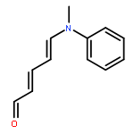 2,4-Pentadienal, 5-(methylphenylamino)-, (E,E)-