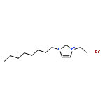 1H-Imidazolium, 1-ethyl-3-octyl-, bromide