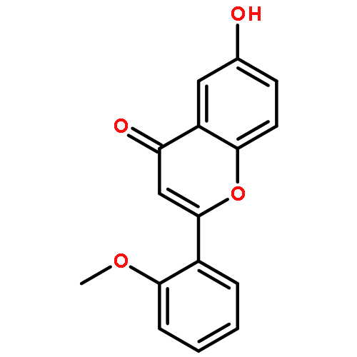 4H-1-Benzopyran-4-one, 6-hydroxy-2-(2-methoxyphenyl)-