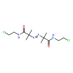 Propanamide, 2,2'-azobis[N-(2-chloroethyl)-2-methyl-