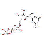 2'-O-methylguanosine 5'-(tetrahydrogen triphosphate)