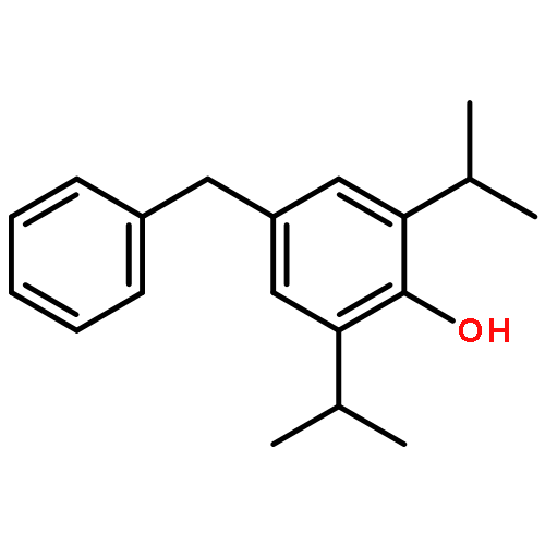 Phenol, 2,6-bis(1-methylethyl)-4-(phenylmethyl)-