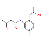 Butanamide, 3-hydroxy-N-[2-(2-hydroxypropyl)-5-methylphenyl]-