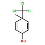 2,5-Cyclohexadien-1-yl, 1-hydroxy-4-methyl-4-(trichloromethyl)-