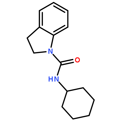 1H-Indole-1-carboxamide, N-cyclohexyl-2,3-dihydro-