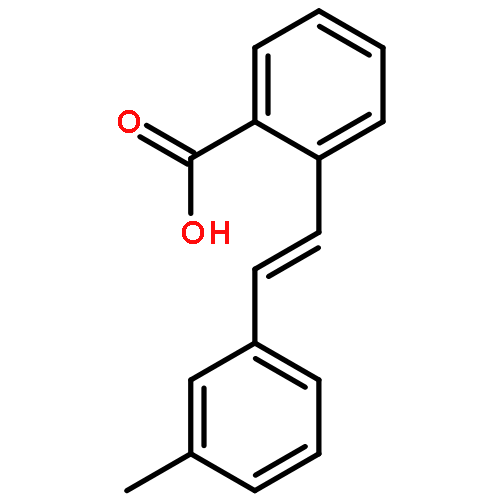 Benzoic acid, 2-[2-(3-methylphenyl)ethenyl]-, (E)-