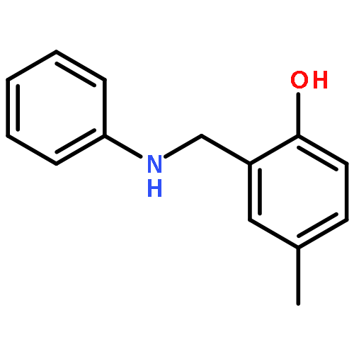 Phenol, 4-methyl-2-[(phenylamino)methyl]-