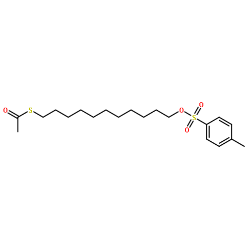 S-[11-(4-METHYLPHENYL)SULFONYLOXYUNDECYL] ETHANETHIOATE