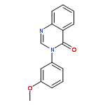 4(3H)-Quinazolinone, 3-(3-methoxyphenyl)-