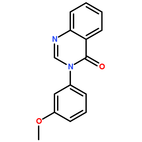 4(3H)-Quinazolinone, 3-(3-methoxyphenyl)-