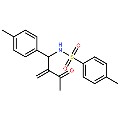 Benzenesulfonamide,4-methyl-N-[(1S)-2-methylene-1-(4-methylphenyl)-3-oxobutyl]-