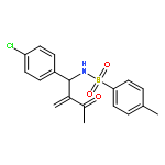 Benzenesulfonamide,N-[(1S)-1-(4-chlorophenyl)-2-methylene-3-oxobutyl]-4-methyl-