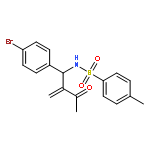 Benzenesulfonamide,N-[(1S)-1-(4-bromophenyl)-2-methylene-3-oxobutyl]-4-methyl-