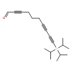 2,7,9-DECATRIYNAL, 10-[TRIS(1-METHYLETHYL)SILYL]-