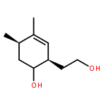 2-Cyclohexene-1-ethanol, 6-hydroxy-3,4-dimethyl-, (1R,4R)-rel-