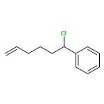 Benzene, (1-chloro-5-hexenyl)-