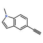 1H-Indole, 5-ethynyl-1-methyl-