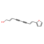 (2E,8E)-9-(Furan-2-yl)nona-2,8-dien-4,6-diyn-1-ol