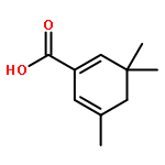 1,5-Cyclohexadiene-1-carboxylic acid, 3,3,5-trimethyl-