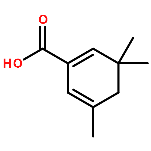 1,5-Cyclohexadiene-1-carboxylic acid, 3,3,5-trimethyl-