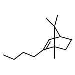 Bicyclo[2.2.1]hept-2-ene, 2-butyl-1,7,7-trimethyl-