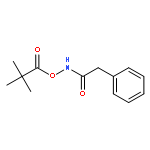 Benzeneacetamide, N-(2,2-dimethyl-1-oxopropoxy)-