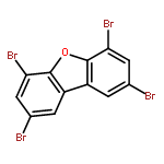 Dibenzofuran, 2,4,6,8-tetrabromo-