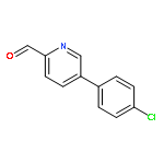 2-Pyridinecarboxaldehyde, 5-(4-chlorophenyl)-