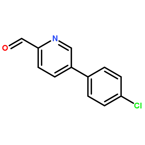 2-Pyridinecarboxaldehyde, 5-(4-chlorophenyl)-