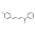 2,4-Pentadien-1-one, 5-(4-methylphenyl)-1-phenyl-