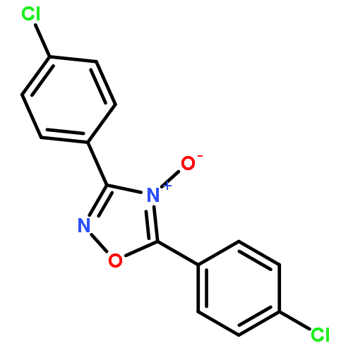 1,2,4-Oxadiazole, 3,5-bis(4-chlorophenyl)-, 4-oxide