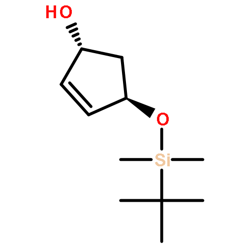 2-Cyclopenten-1-ol, 4-[[(1,1-dimethylethyl)dimethylsilyl]oxy]-, (1R,4R)-