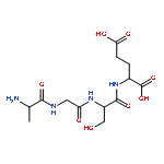 L-Glutamic acid,L-alanylglycyl-L-seryl-