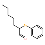 Heptanal, 2-(phenylseleno)-