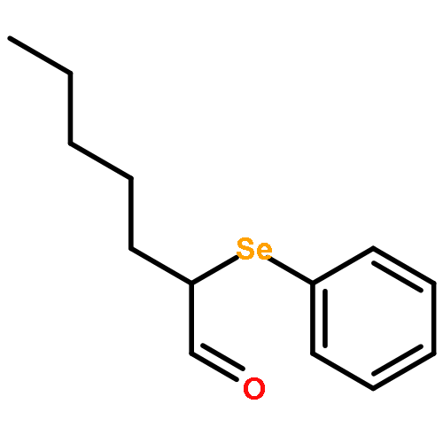 Heptanal, 2-(phenylseleno)-