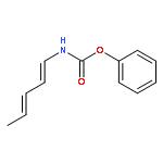 Carbamicacid, 1,3-pentadienyl-, phenyl ester, (E,E)- (9CI)