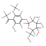 (4-Acetyl-3-hydroxy-5-methoxy-phenyl)-beta-D-glucopyranosid