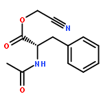 L-Phenylalanine, N-acetyl-, cyanomethyl ester