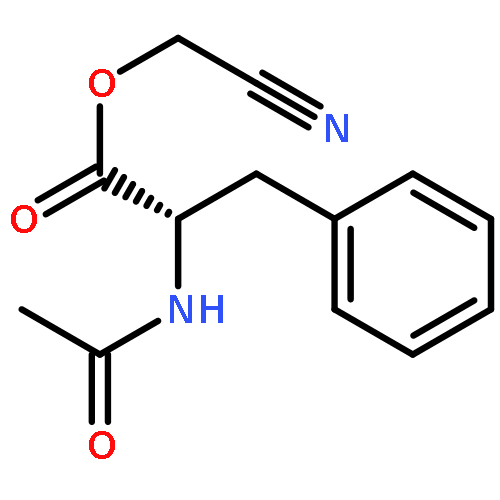 L-Phenylalanine, N-acetyl-, cyanomethyl ester