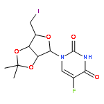 1-[(4R,6S,6aR)-6-(iodomethyl)-2,2-dimethyl-3a,4,6,6a-tetrahydrofuro[3,4-d][1,3]dioxol-4-yl]-5-fluoro-pyrimidine-2,4-dione