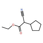 Ethyl2-cyano-2-cyclopentylacetate