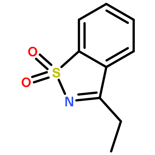 1,2-Benzisothiazole, 3-ethyl-, 1,1-dioxide