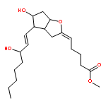 Methyl (5e)-5-[(3ar,4r,5r,6as)-5-hydroxy-4-[(e,3s)-3-hydroxyoct-1-enyl]-3,3a,4,5,6,6a-hexahydrocyclopenta[b]furan-2-ylidene]pentanoate