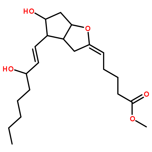 Methyl (5e)-5-[(3ar,4r,5r,6as)-5-hydroxy-4-[(e,3s)-3-hydroxyoct-1-enyl]-3,3a,4,5,6,6a-hexahydrocyclopenta[b]furan-2-ylidene]pentanoate