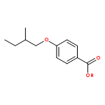 Benzoic acid, 4-(2-methylbutoxy)-