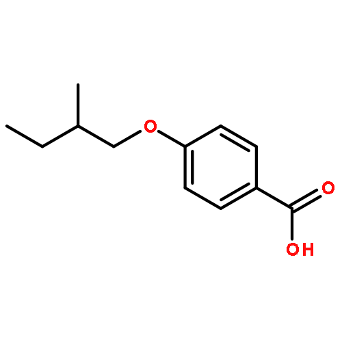 Benzoic acid, 4-(2-methylbutoxy)-