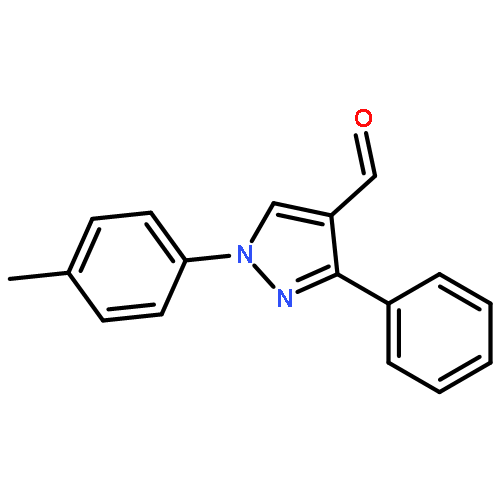 3-phenyl-1-p-tolyl-1h-pyrazole-4-carbaldehyde